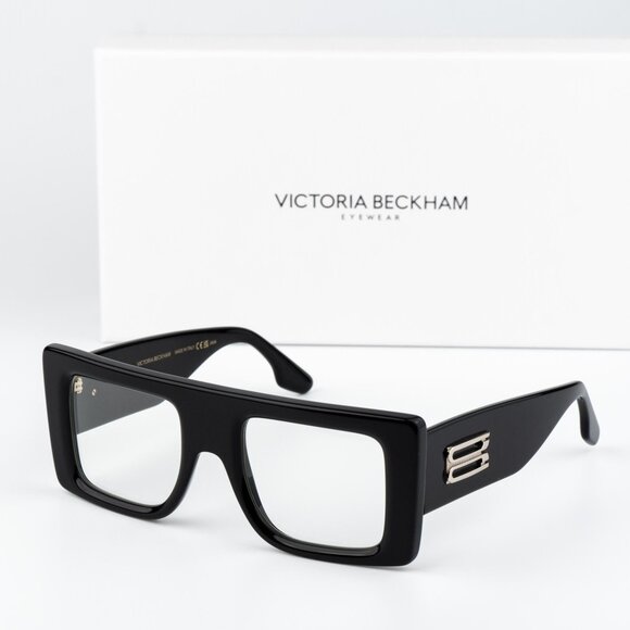 Victoria Beckham Women Eyeglasses Black Square VB677S 006 NEW AUTHENTIC - Picture 2 of 12